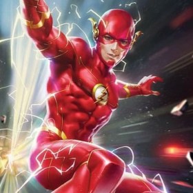 The Flash DC Comics Art Print unframed by Sideshow Collectibles